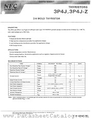 3P4J-Z datasheet pdf NEC