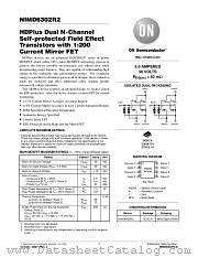 NIMD6302R2 datasheet pdf ON Semiconductor