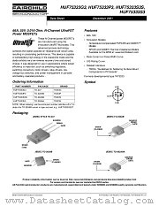 HUF75333S3ST datasheet pdf Fairchild Semiconductor