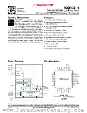 ICS8432-11 datasheet pdf Texas Instruments