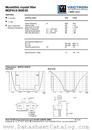 MQF45.0-3000/02 datasheet pdf Vectron