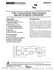 ADS8345NB/1K datasheet pdf Texas Instruments
