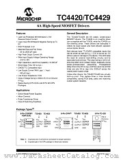 TC4420EMF datasheet pdf Microchip