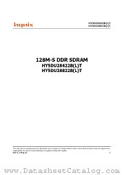 HY5DU28822BT-J datasheet pdf Hynix Semiconductor