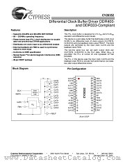CY28352OC datasheet pdf Cypress