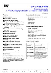 STV974/552S-R02 datasheet pdf ST Microelectronics