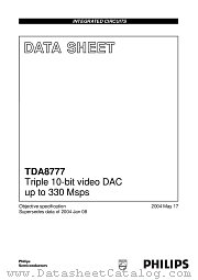 TDA8777HL/14/C1 datasheet pdf Philips