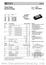 VUO16-14NO1 datasheet pdf IXYS