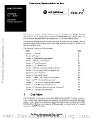 MPC859DSL datasheet pdf Freescale (Motorola)