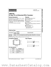 100ELT22 datasheet pdf Fairchild Semiconductor
