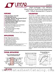LT1977 datasheet pdf Linear Technology