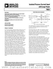 7B35-01-2 datasheet pdf Analog Devices