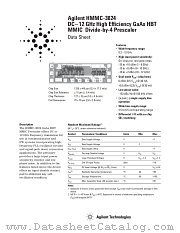 HMMC-3024 datasheet pdf Agilent (Hewlett-Packard)