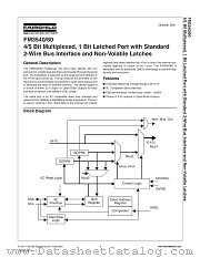 FM3560MT20 datasheet pdf Fairchild Semiconductor