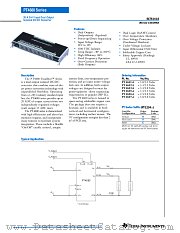PT4683A datasheet pdf Texas Instruments
