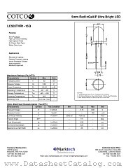 LC503THR1-15Q-A datasheet pdf Marktech Optoelectronics