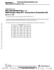 MC145576 datasheet pdf Freescale (Motorola)