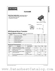 FJV3109RMTF datasheet pdf Fairchild Semiconductor