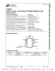 LP8358MFX-1.2 datasheet pdf National Semiconductor