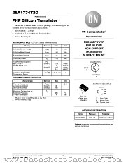 2SA1734 datasheet pdf ON Semiconductor