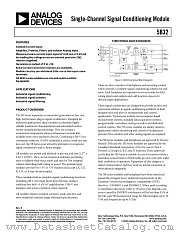 5B32-02 datasheet pdf Analog Devices