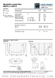 MQF21.4-1200/13 datasheet pdf Vectron