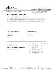 LM119E/883 datasheet pdf National Semiconductor