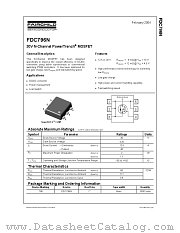 FDC796N datasheet pdf Fairchild Semiconductor