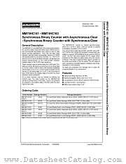 MM74HC163N datasheet pdf Fairchild Semiconductor