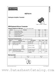KST13MTF datasheet pdf Fairchild Semiconductor