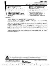 SN74SSTV32867GKER datasheet pdf Texas Instruments