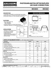 MOC80203SD datasheet pdf Fairchild Semiconductor