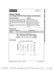 FIN3383MTDX datasheet pdf Fairchild Semiconductor