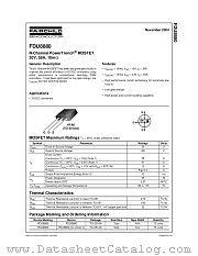 FDU8880_NL datasheet pdf Fairchild Semiconductor