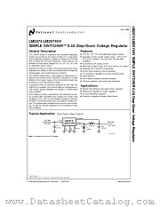 LM2574-5.0 MWA datasheet pdf National Semiconductor