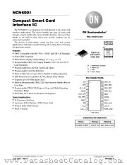 NCN6001 datasheet pdf ON Semiconductor