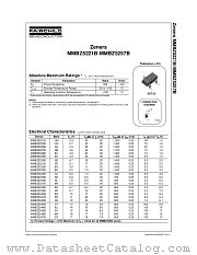 MMBZ5242B_D87Z datasheet pdf Fairchild Semiconductor
