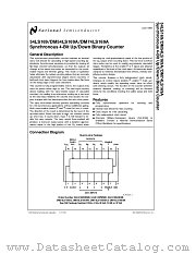 JM38510/31506BEA datasheet pdf National Semiconductor