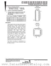 PAL16R4A-2MWB datasheet pdf Texas Instruments