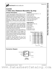 CLC449AJ-MLS datasheet pdf National Semiconductor