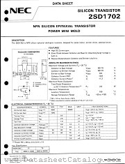 2SD1702-T1 datasheet pdf NEC