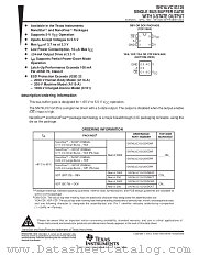 SN74LVC1G125YZAR datasheet pdf Texas Instruments