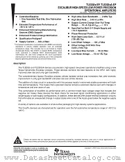 TLE2024QDWRQ1 datasheet pdf Texas Instruments