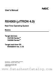 USBB17RX4000V4-XXXX datasheet pdf NEC