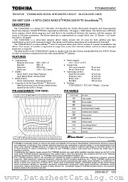 TC58256DC datasheet pdf TOSHIBA