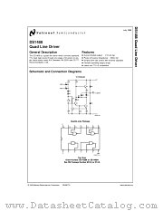 DS1488M datasheet pdf National Semiconductor