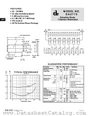 DA0775 datasheet pdf DAICO Industries