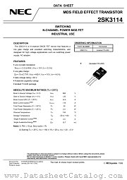 2SK3114 datasheet pdf NEC