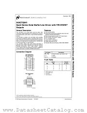 5962-9682901VRA(54ACTQ541J-QMLV) datasheet pdf National Semiconductor
