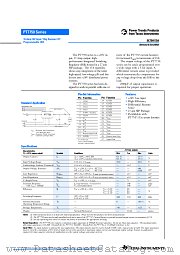 PT7756N datasheet pdf Texas Instruments